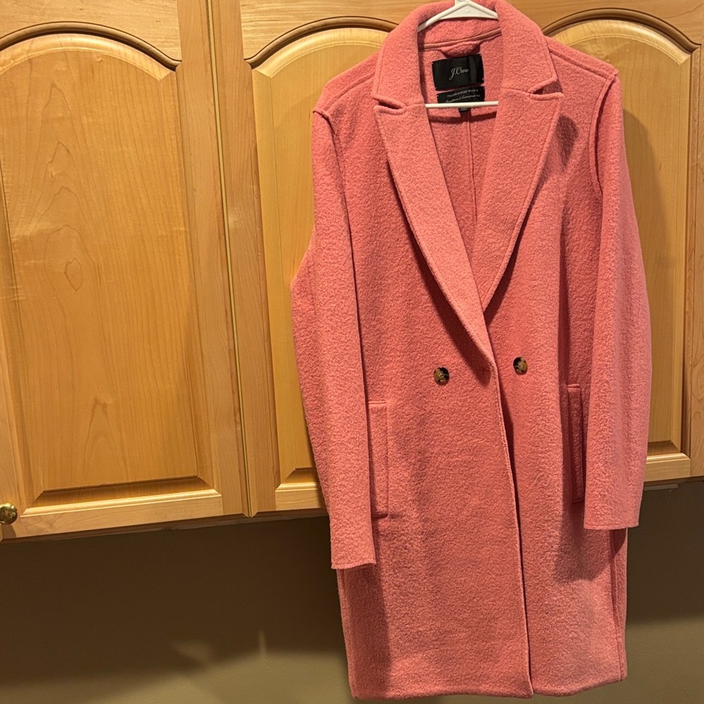 J. Crew Pink Coat